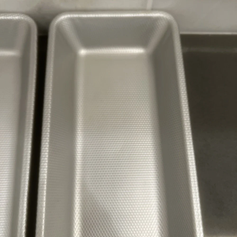 Vintage Set Aluminum Metal Ice Cube Trays 14 Cubes w/Plastic Insert 2 Trays Lot